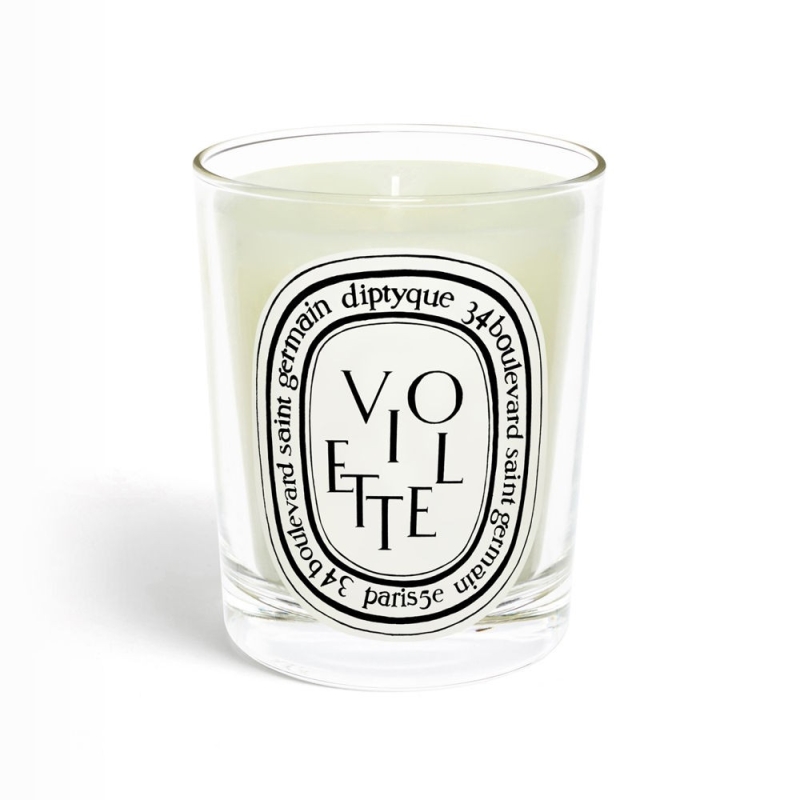 diptyque Violette. Vela aromática