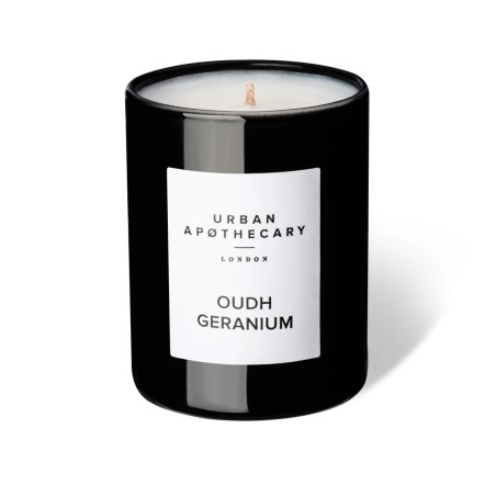 Urban Apothecary Oudh Geranium. Luxury Scented Candle