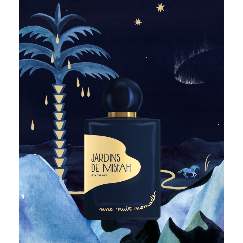 JARDINS DE MISFAH EXTRAIT. UNE NUIT NOMADE