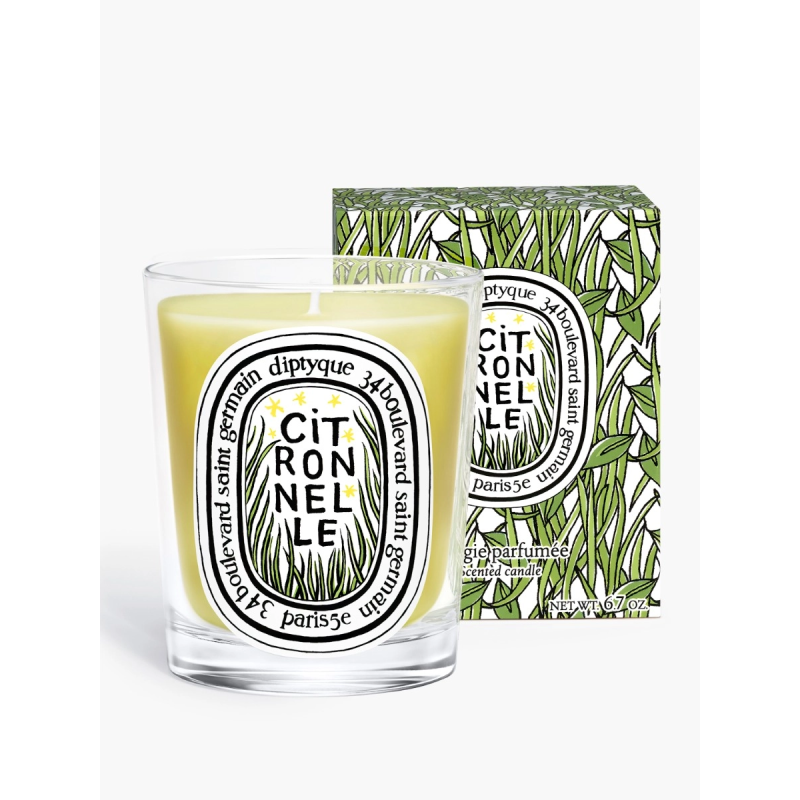 CITRONELLE SCENTED CANDLE, Diptyque 190gr