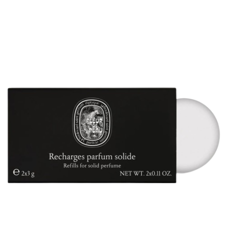 FLEUR DE PEAU RECHARGES PARFUM SOLIDE. Diptyque 2x3gr