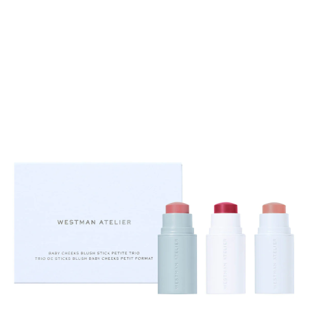 BABY CHEEKS BLUSH STICK PETITE TRIO. Westman atelier