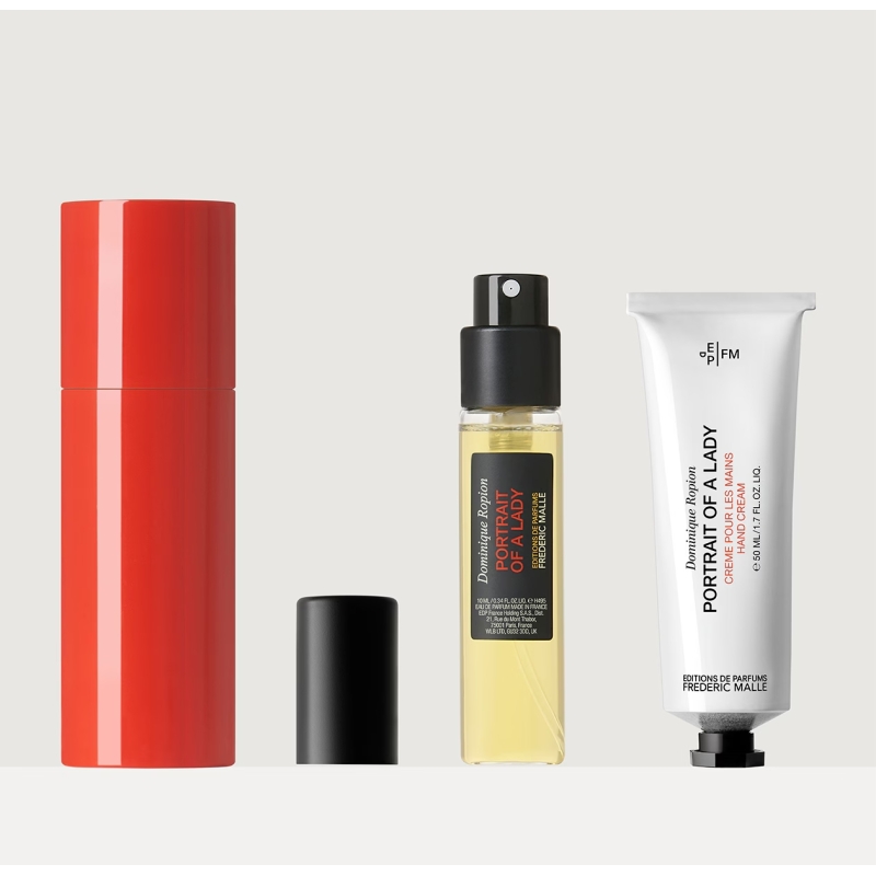 PORTRAIT OF A LADY TRAVEL SET. Frederic Malle
