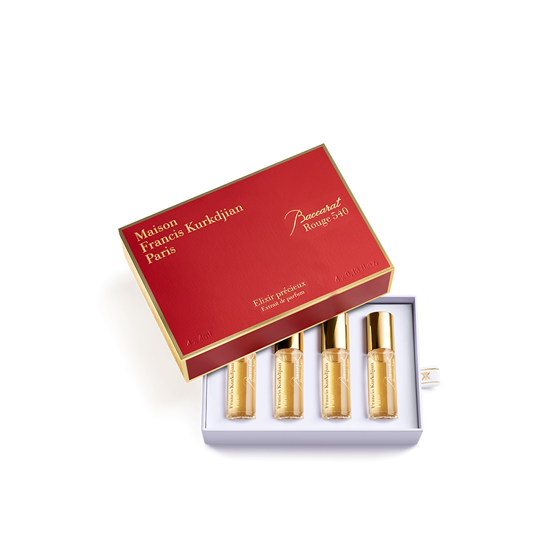 BACCARAT ROUGE 540 ELIXIR 4X4ml. Maison Francis Kurkdjian